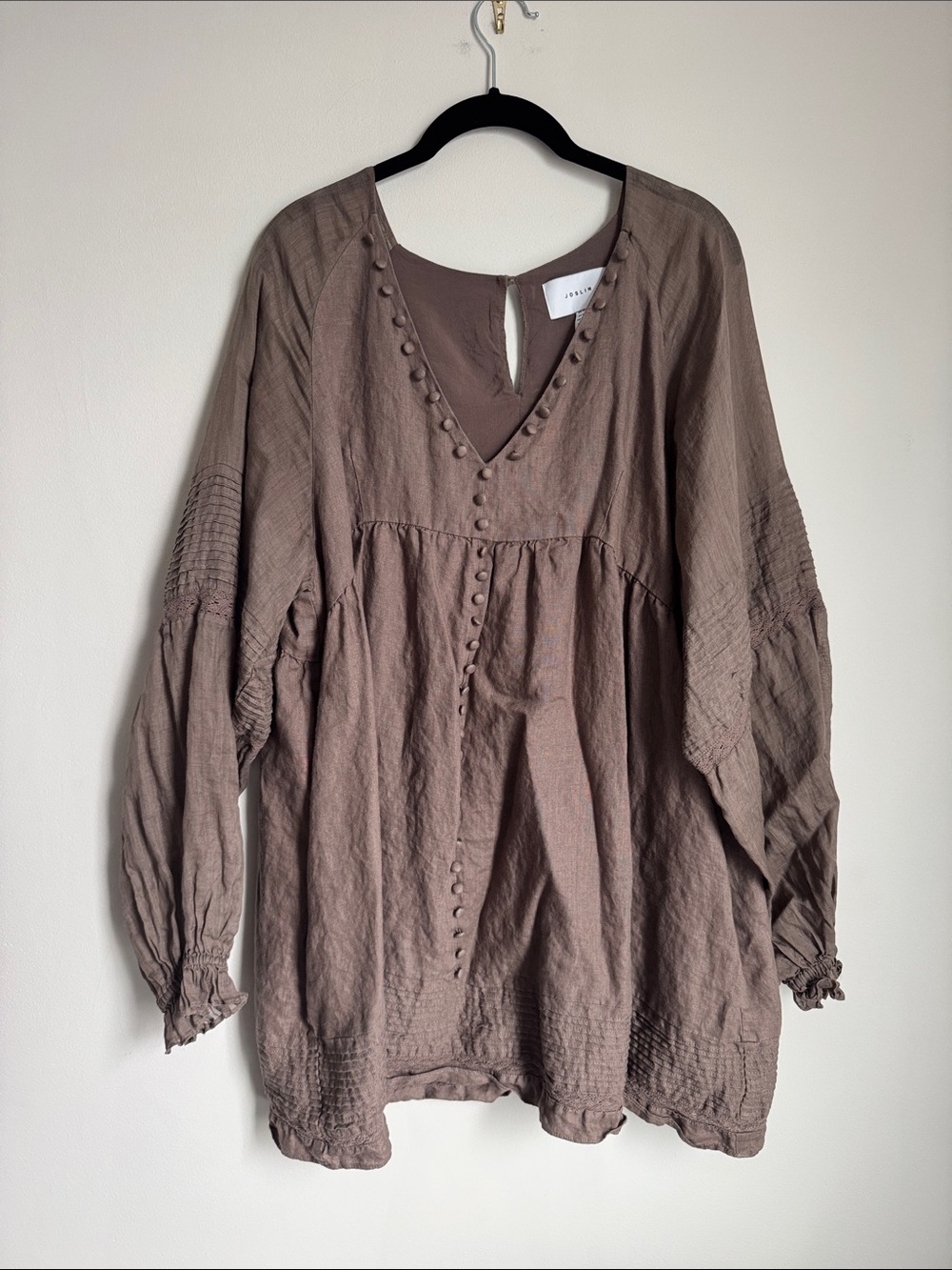 JOSLIN LILLIAN LINEN DRESS